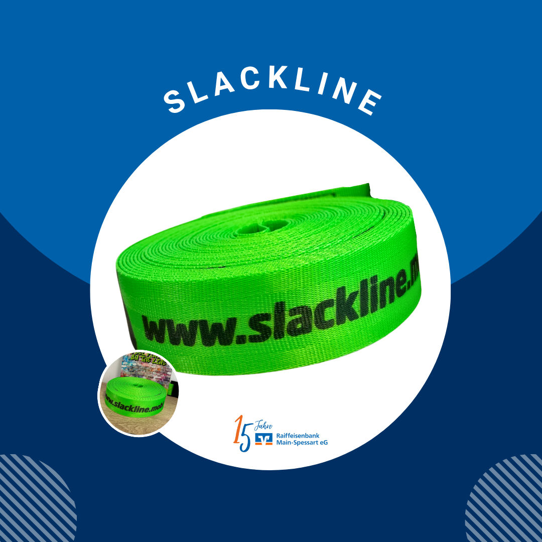 Prämie Slackline