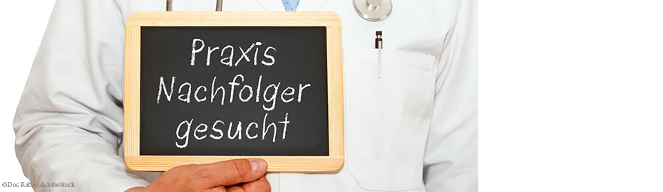 Tafel mit Aufschrift Nachfolge gesucht