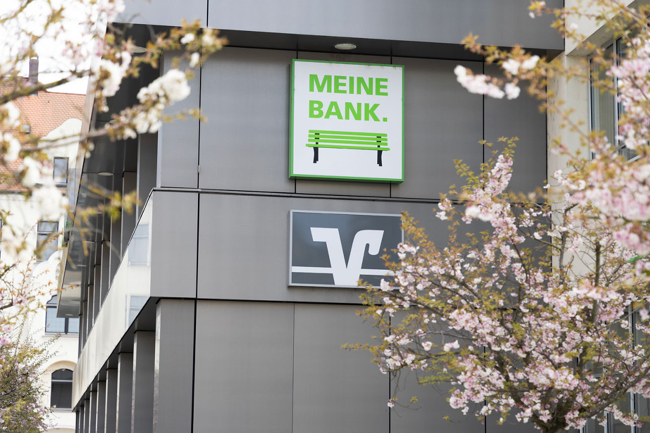 Bank Außenansicht