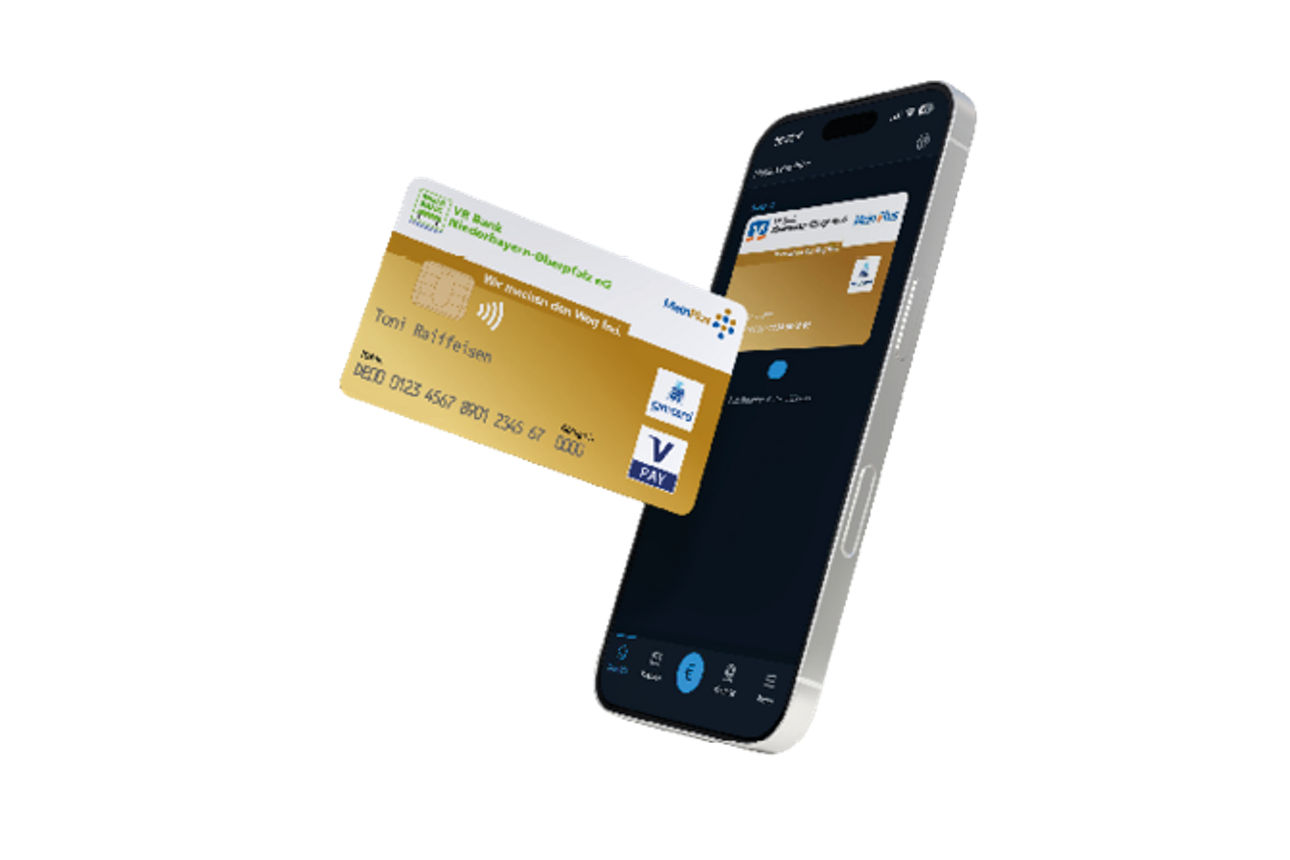 Giro Karte auf und neben dem Handy