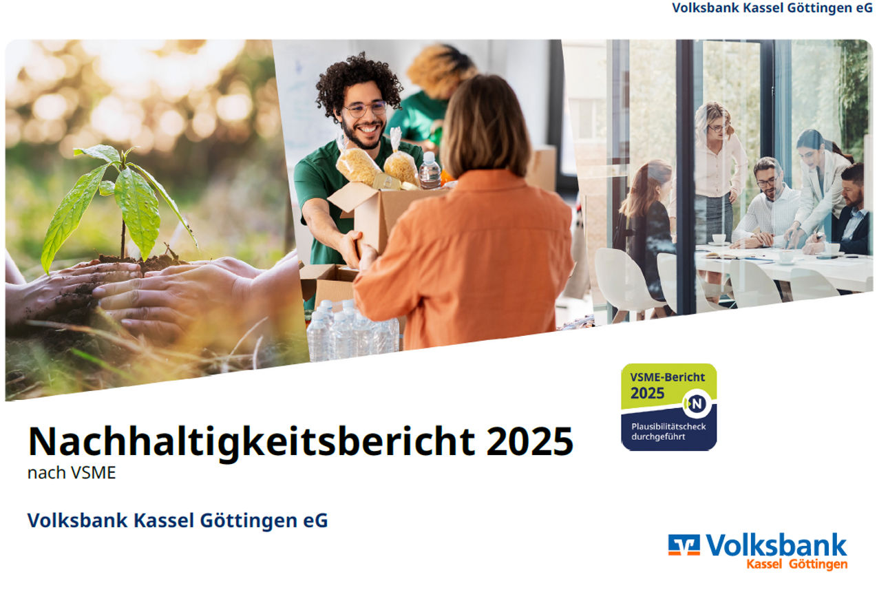 Nachhaltigkeitsbericht Cover 2025