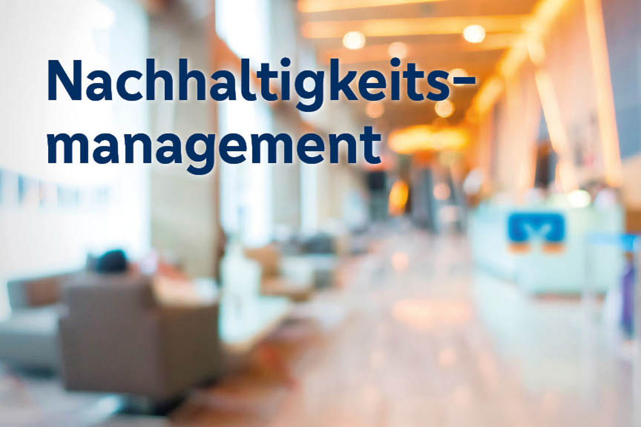 Verschwommener Hintergrund in einen Serviceraum für Kundinnen und Kunden