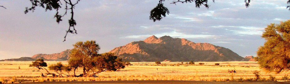 Foto einer Landschaft in Namibia