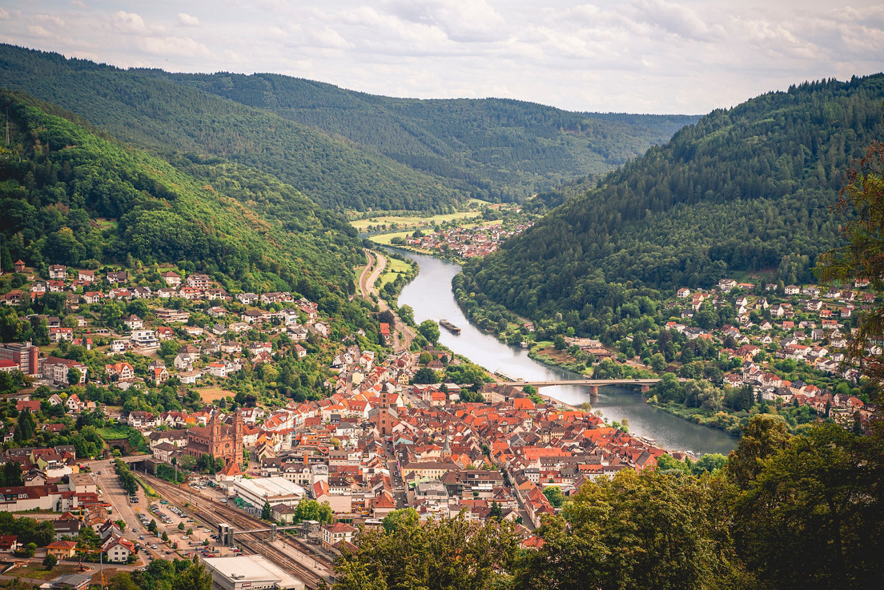 Blick auf Eberbach