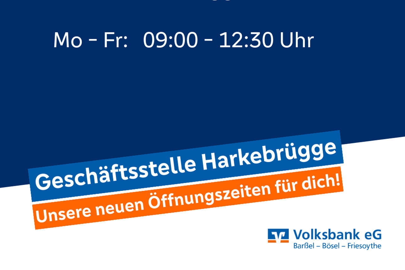 Öffnungszeiten Harkebrügge