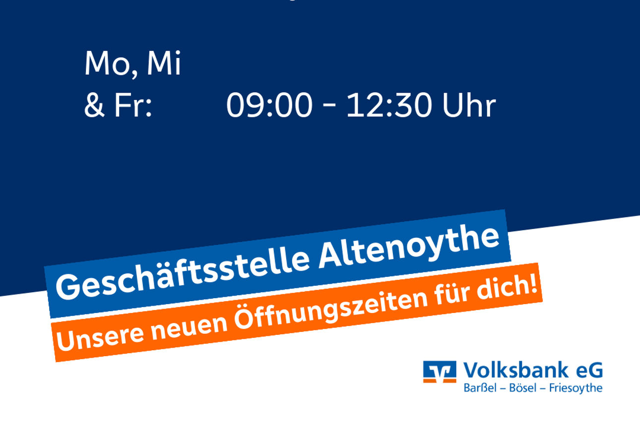 Öffnungszeiten Altenoythe