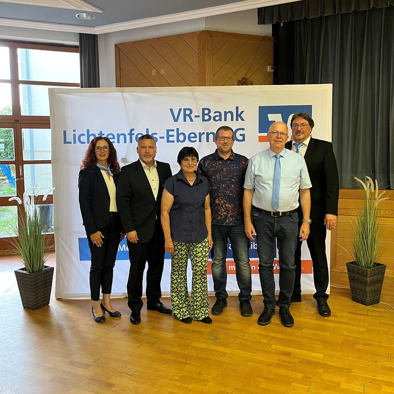 Aufsichtsrat und Vorstand der VR-Bank Lichtenfels-Ebern