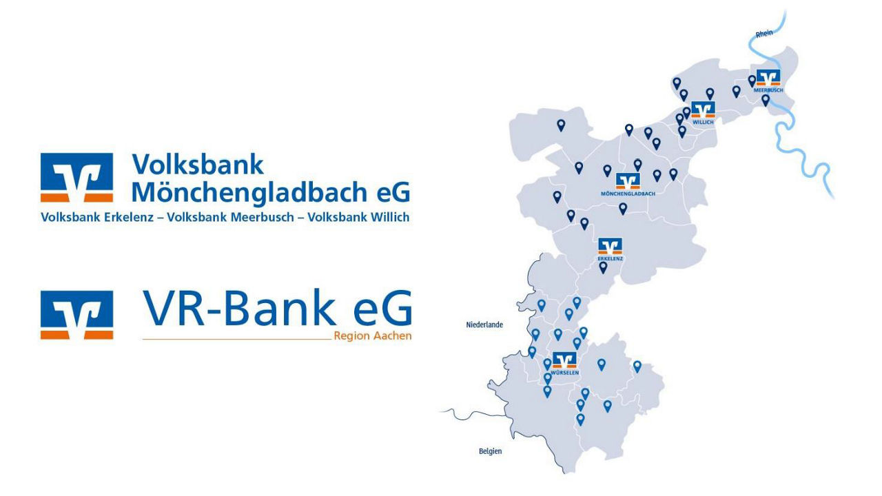 Geschäftsgebiet der neuen Bank