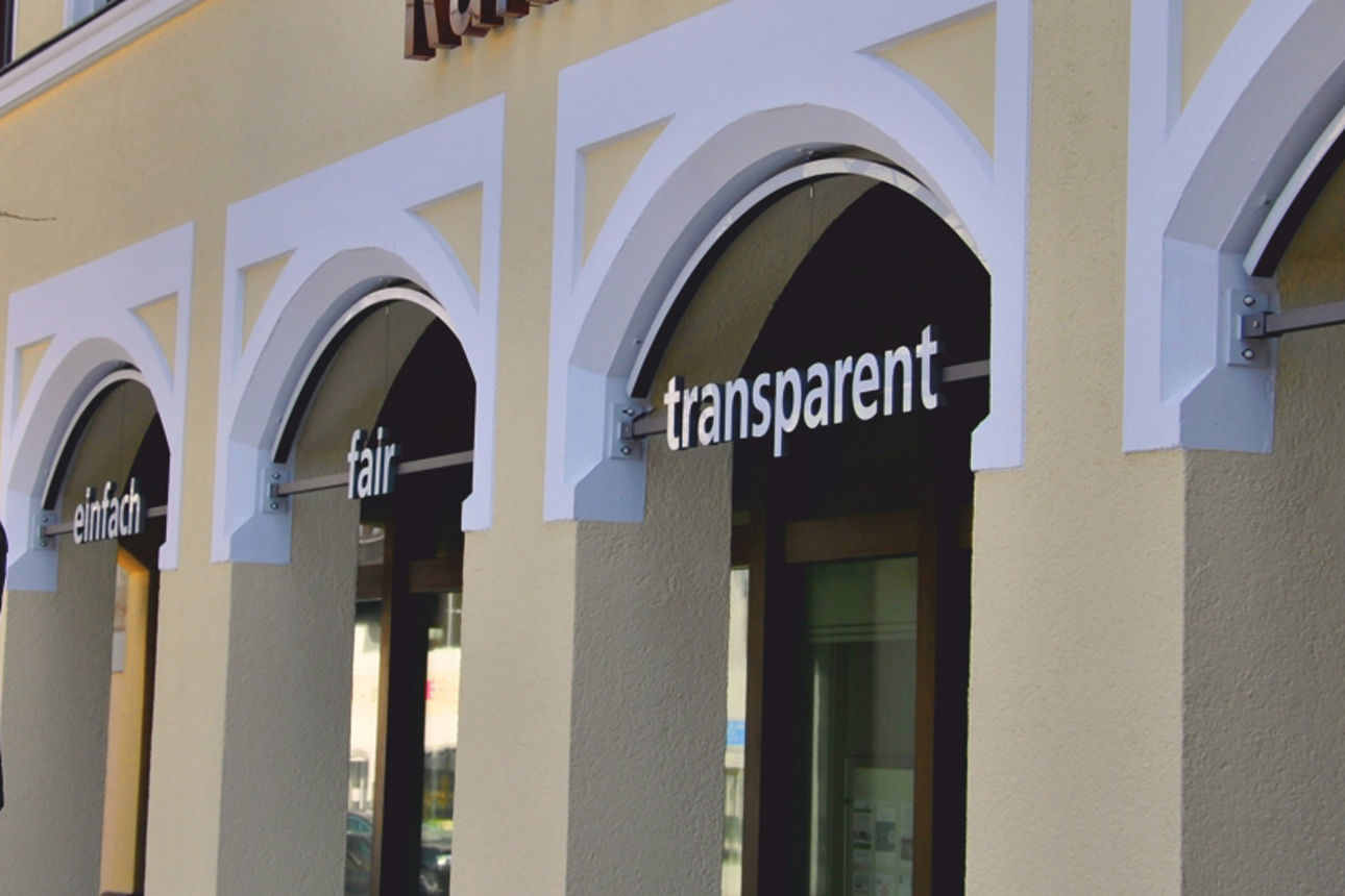 Bankgebäude Holzkirchen