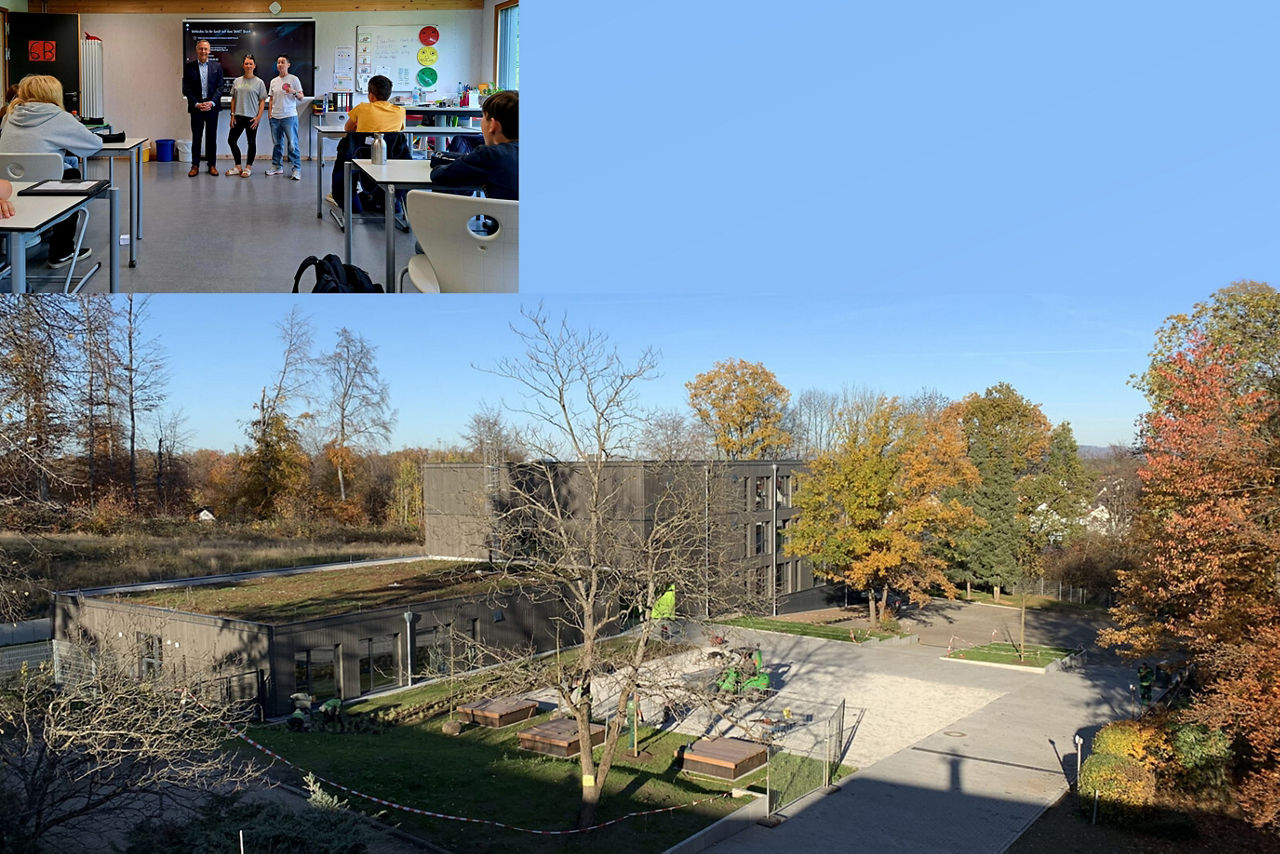 Eichwalschule Schaafheim und ein Klassenzimmer