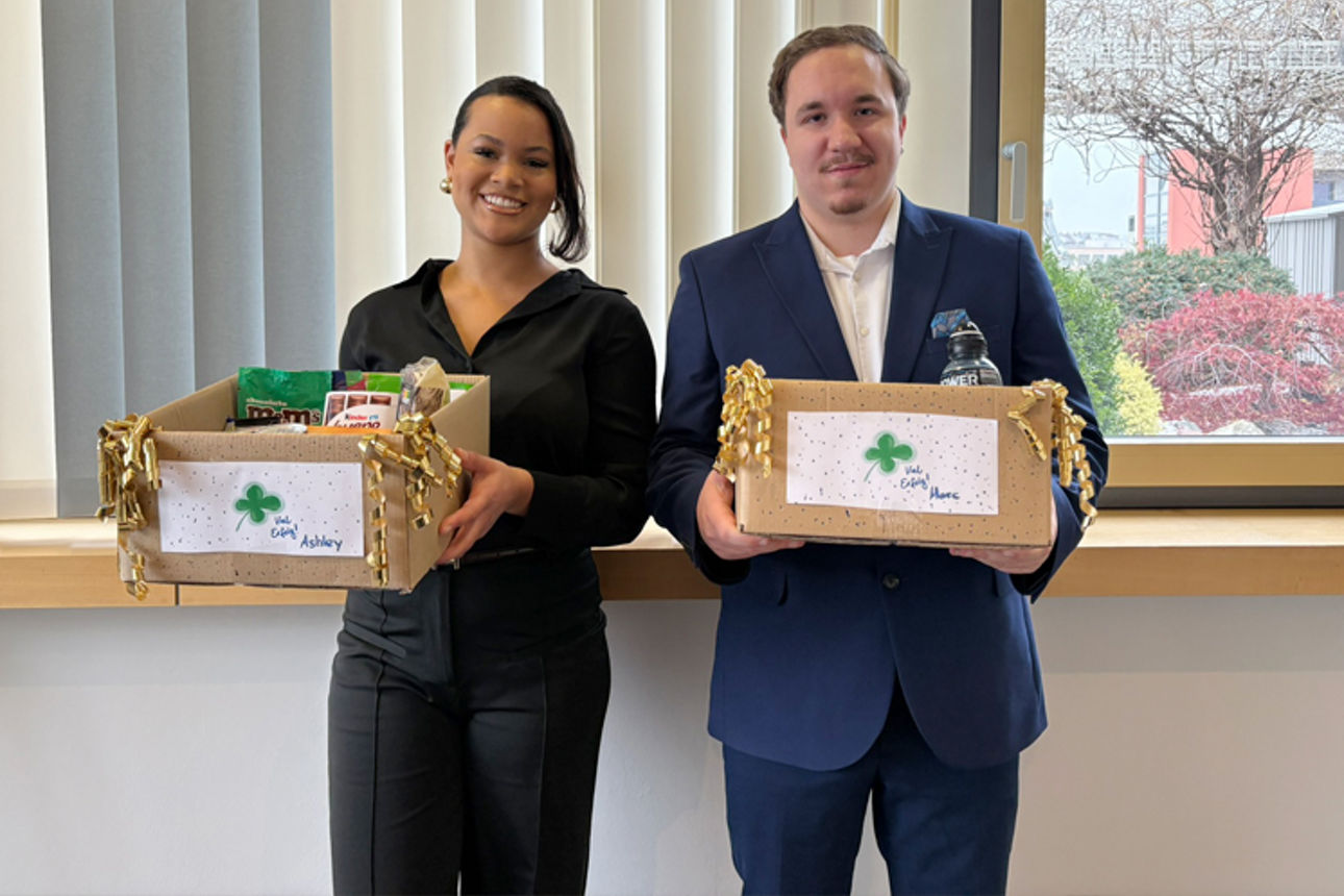 Viel Erfolg für unsere Auszubildenden Ashley & Marc