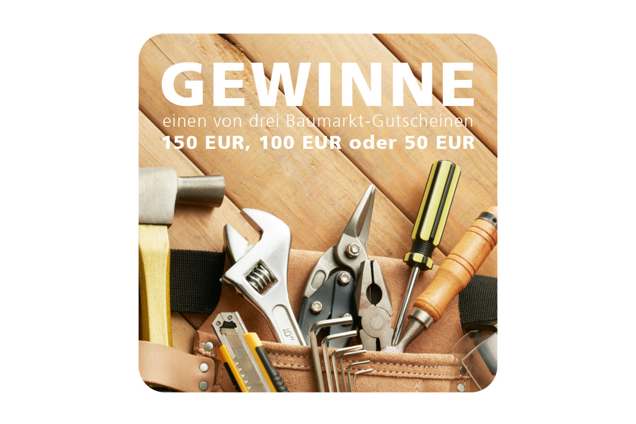 Gewinnspiel Baumarkt Gutschein