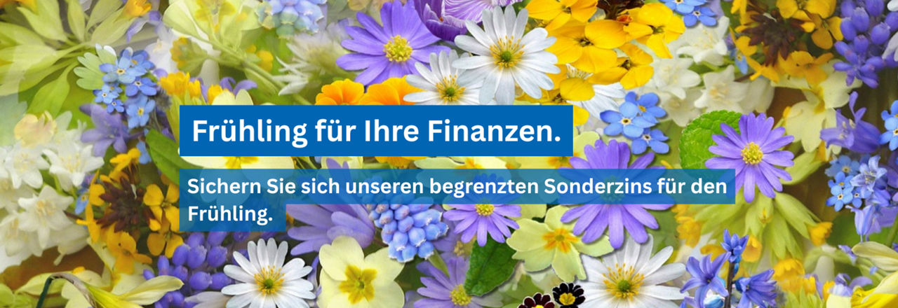Frühling für Ihre Finanzen Kampagnenbild