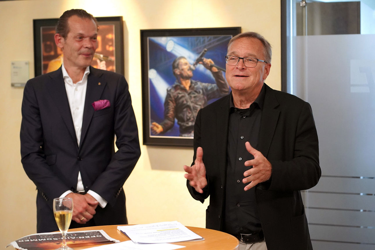 Oberbürgermeister Andreas Starke bei seinem Grußwort