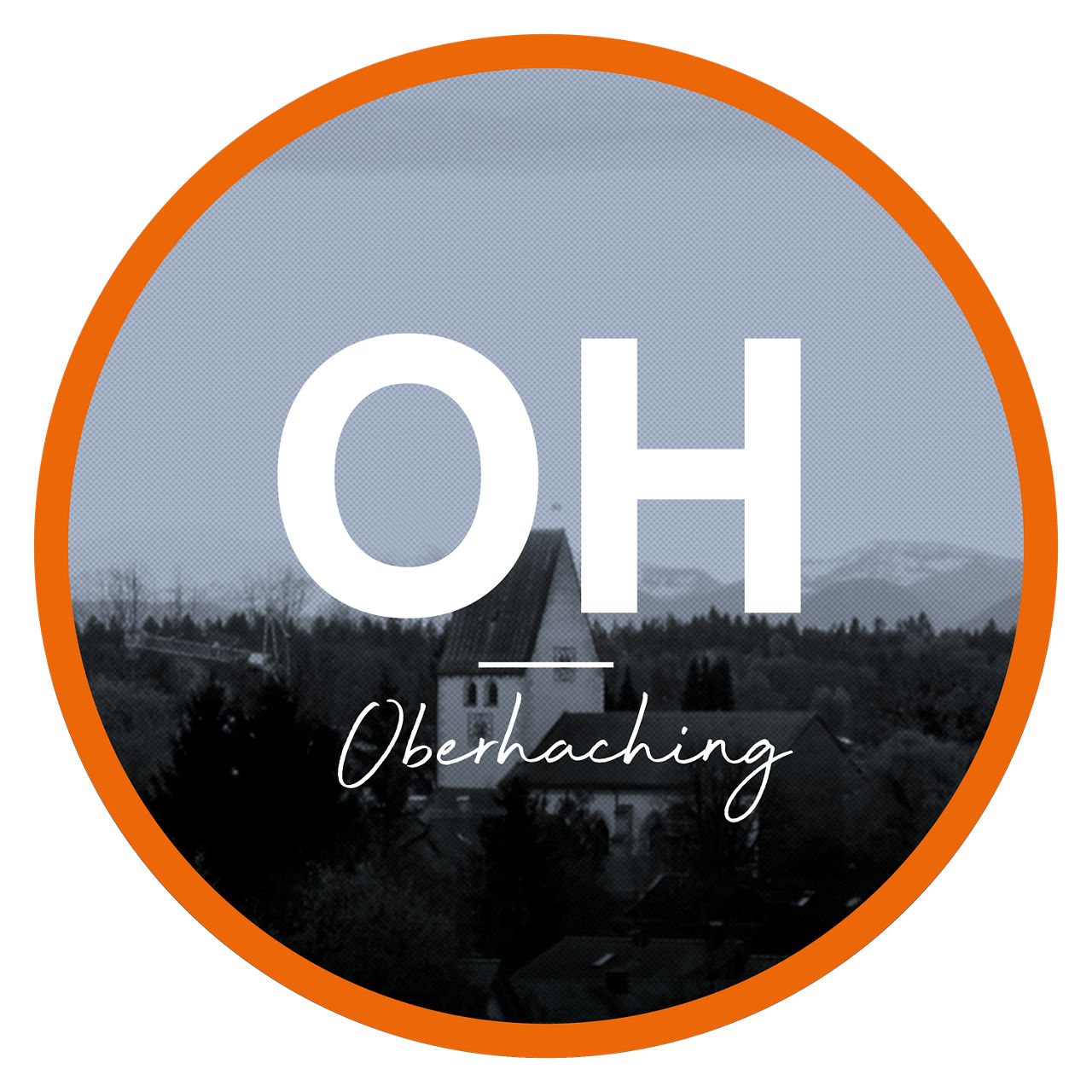 Bild von Oberhaching mit Schriftzug
