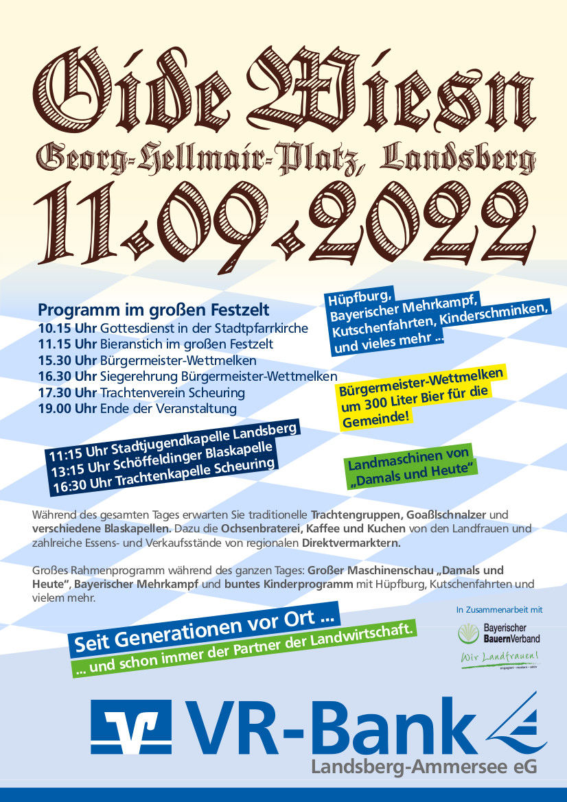 Auf geht's zur Oidn Wiesn 2022