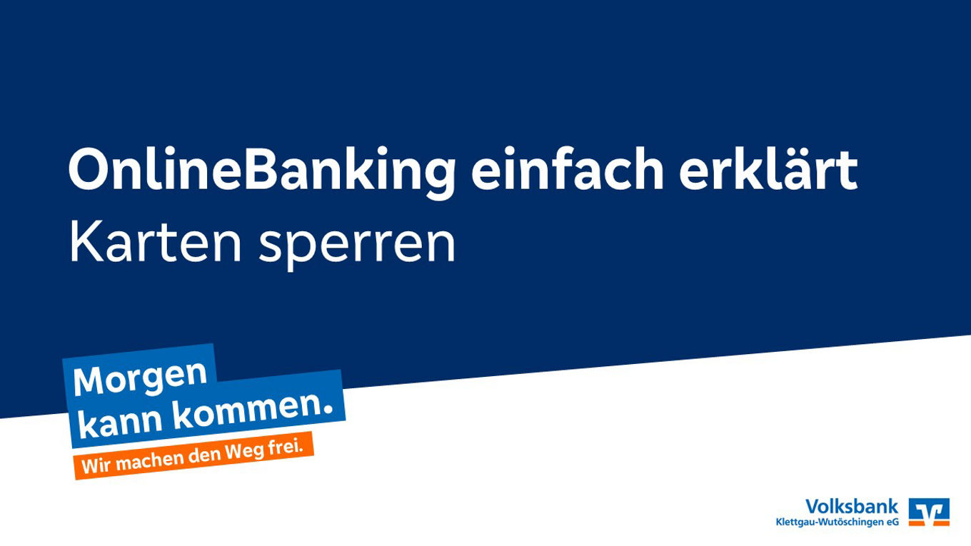 Karten sperren