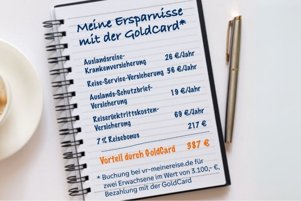 GoldCard Vorteile Übersicht