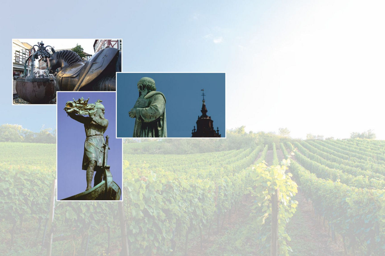 Wahrzeichen in den Weinbergen