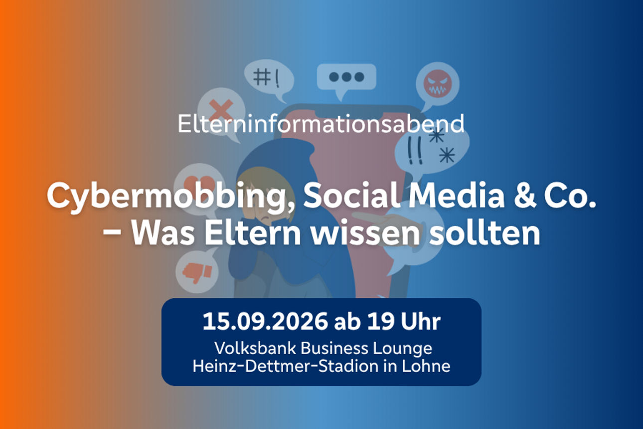 Teaser Elterninformationsabend zum Thema Cybermobbing