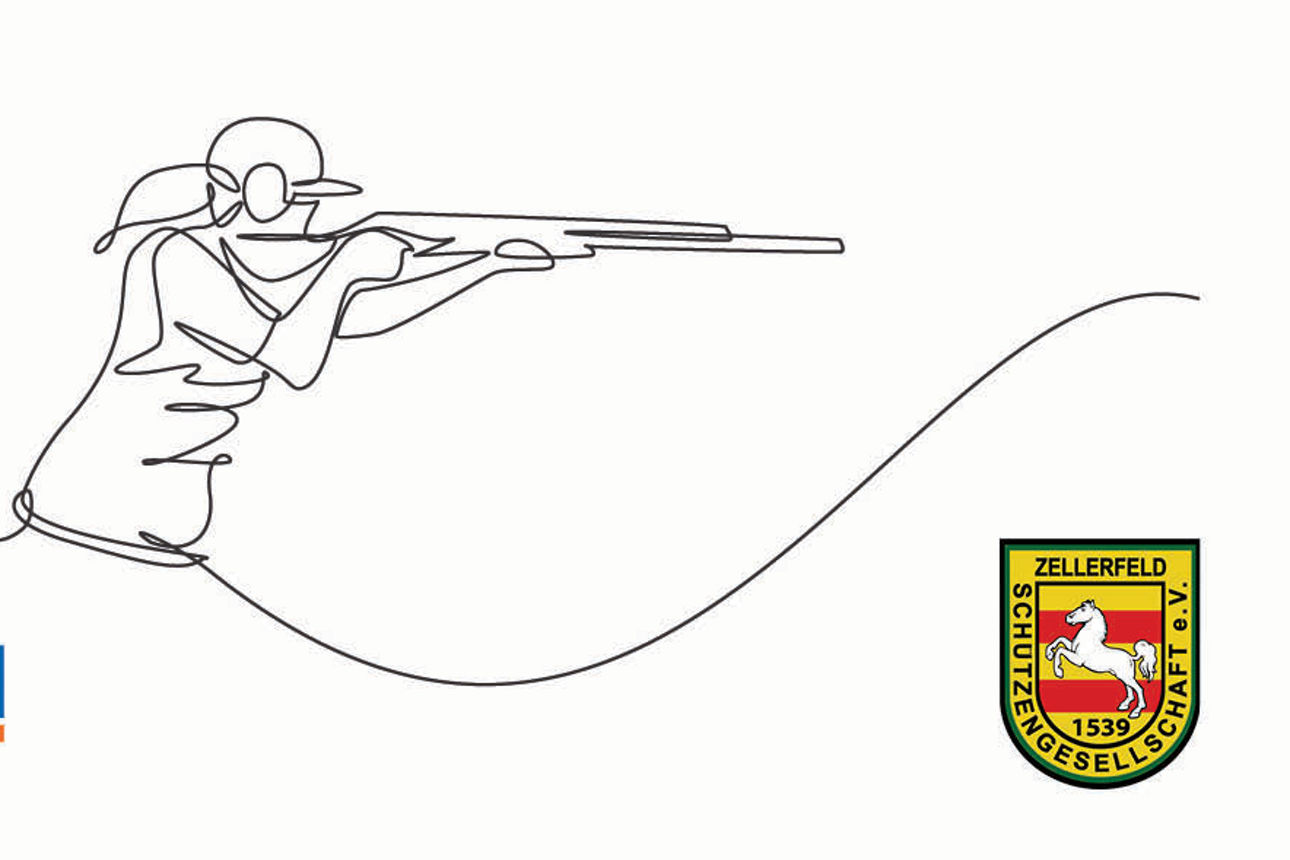 Volksbank im Harz-Logo und Logo der Schützengesellschaft Zellerfeld