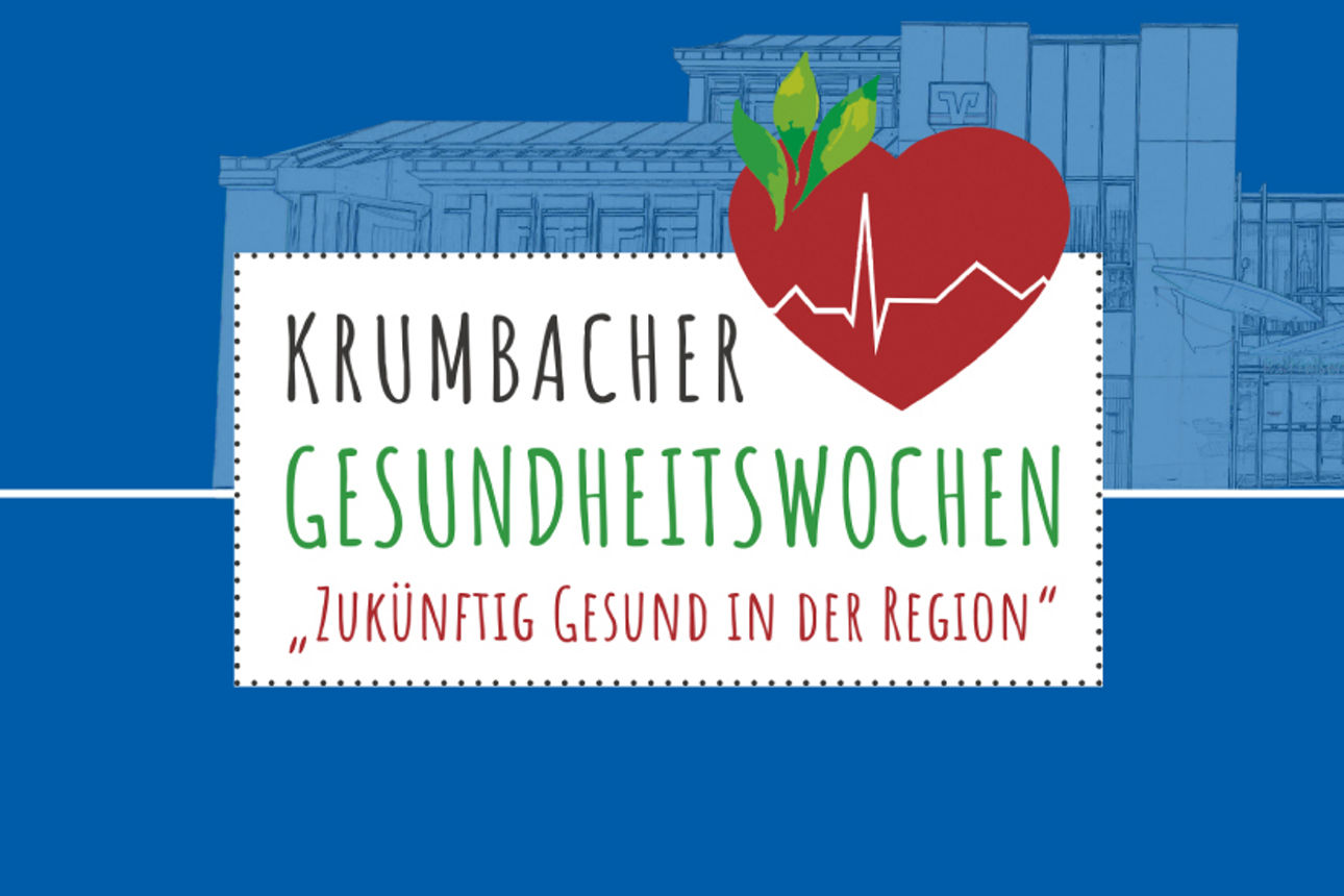 Logo der Krumbacher Gesundheitswochen "Zukünftig Gesund in der Region" 
