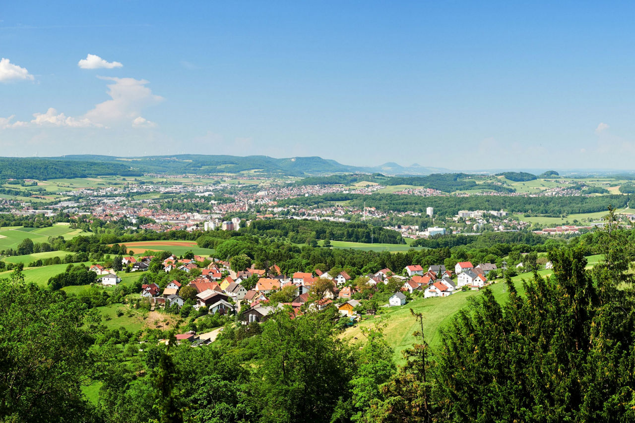 Panorama-Bild Ostalbkreis
