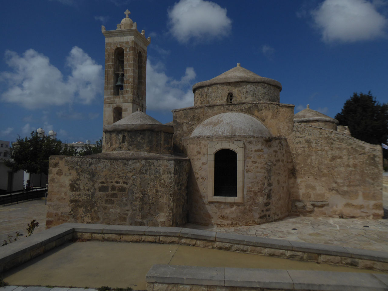 Eine historische Kirche auf Zypern 