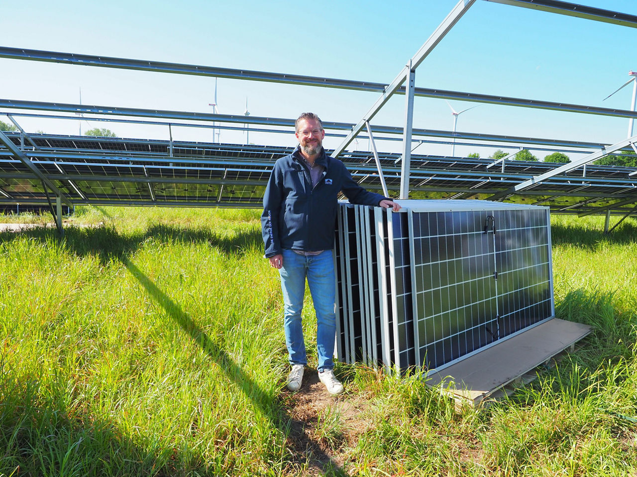 Roland Mayer, Geschäftsführer der SWW Erneuerbare Energien GmbH