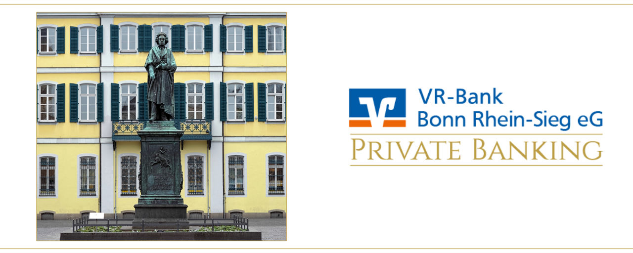Beethoven und das Logo Private Banking