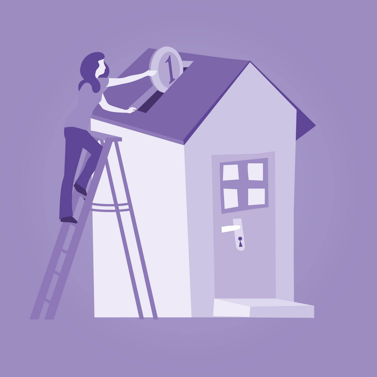 Piktogramm mit Kapitän auf einem Geldscheinschiff