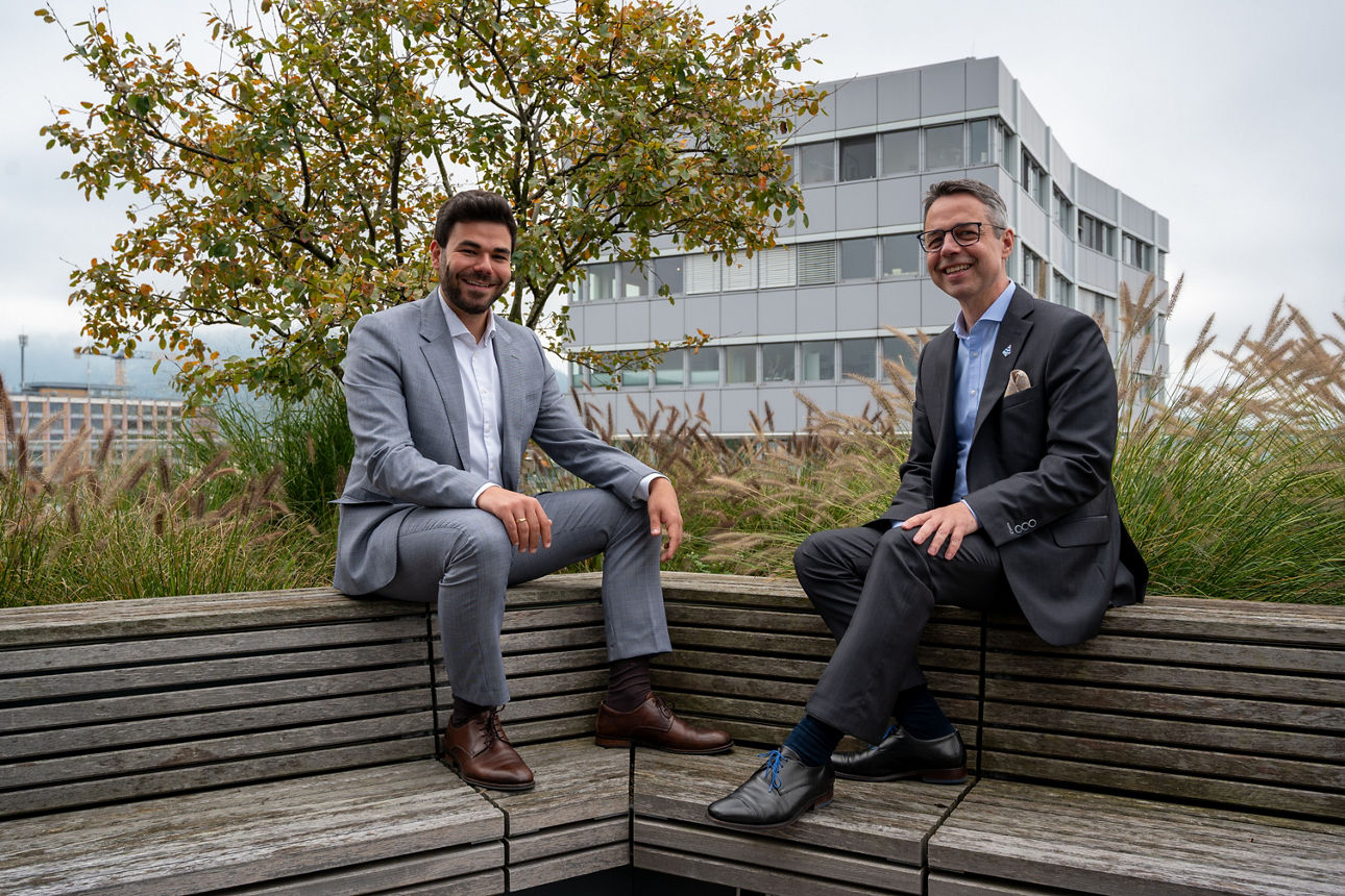 Adrian Kaletta und Frank Meisinger