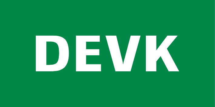 Logo der DEVK als Partner Sparda-Bank 