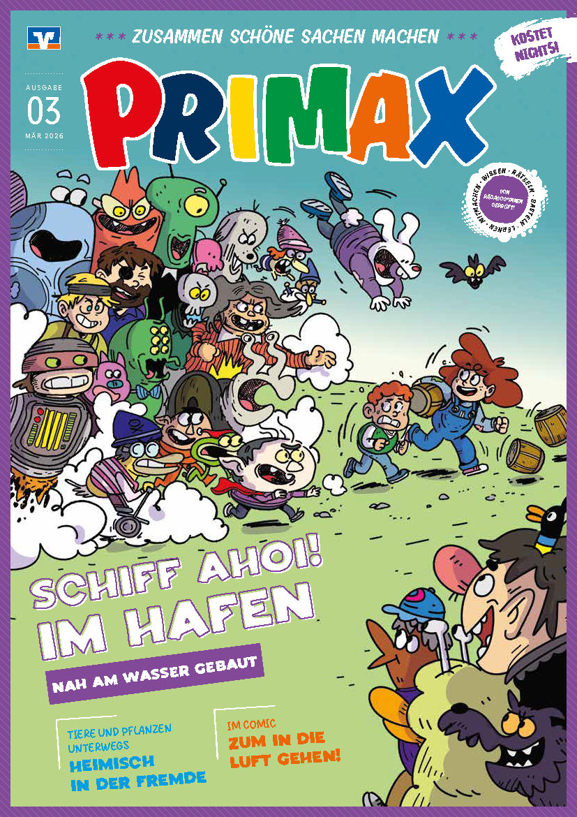 Titelbild des PRIMAX-Print-Magazins