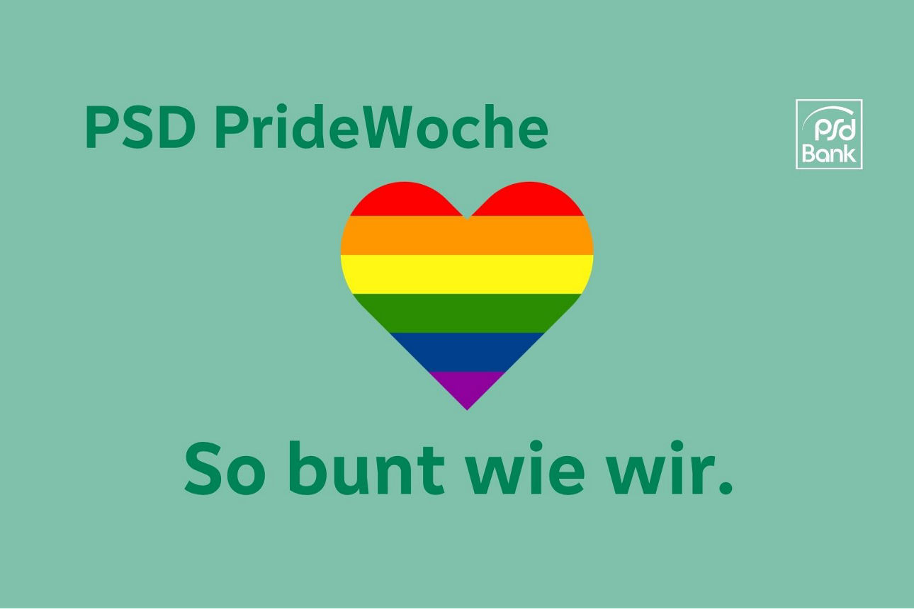 PSD PrideWoche 2026 - So bunt wie wir