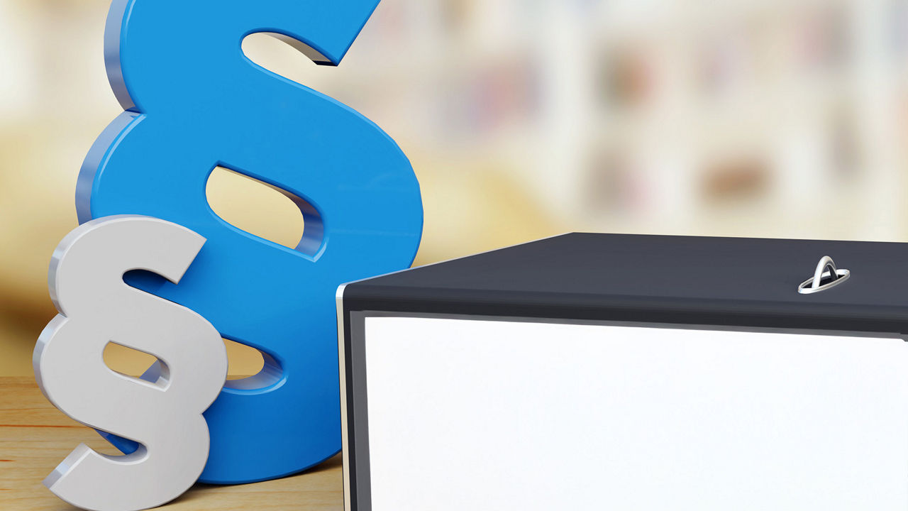 Paragraphen, rechlichte Symbole