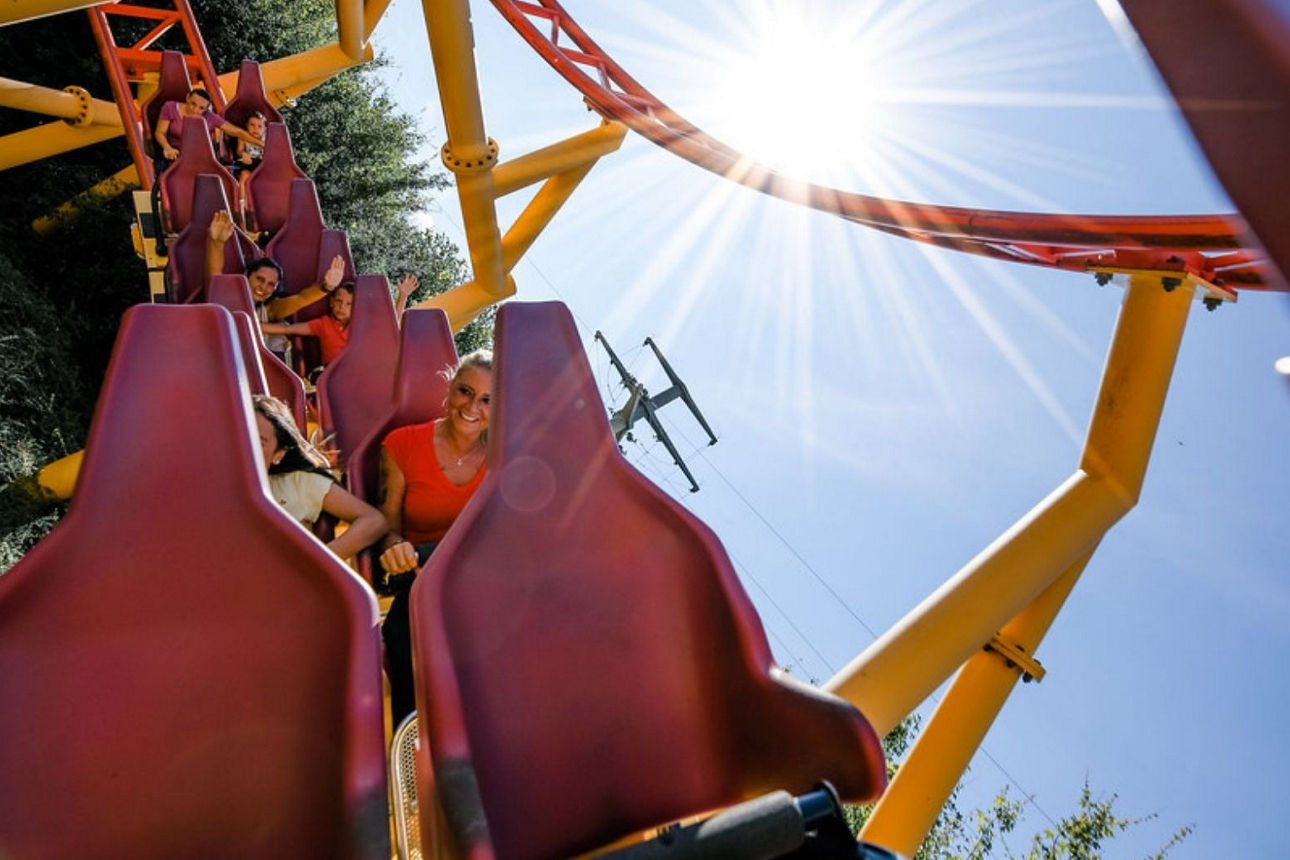 Achterbahn im Schwabenpark