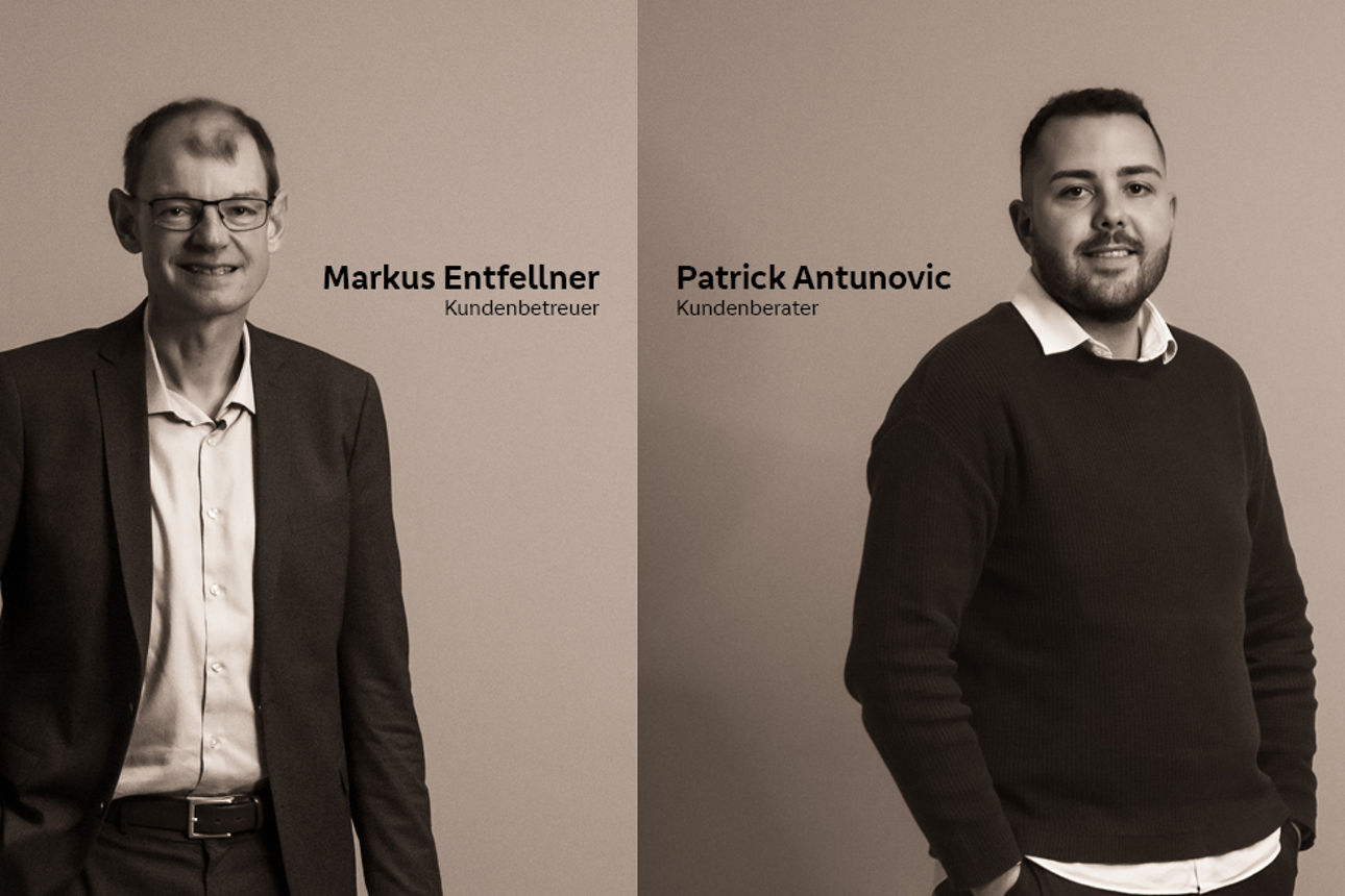 Markus Entfellner und Patrick Antunovic