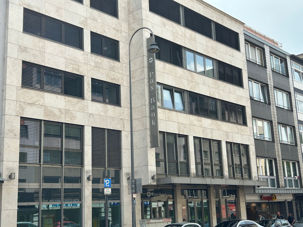 Das Gebäude der Pax-Bank