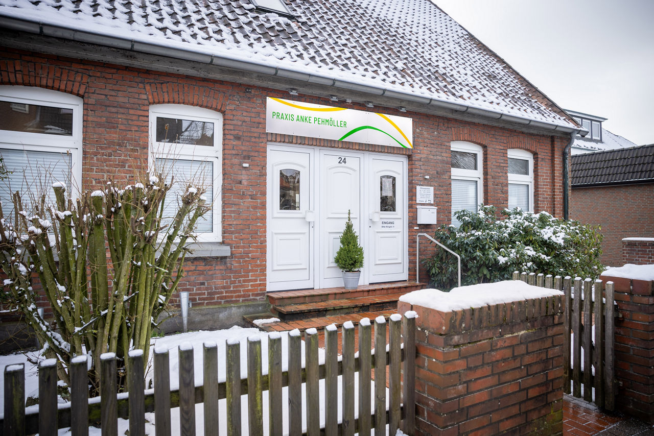 Außenansicht Praxis Anke Pehmöller