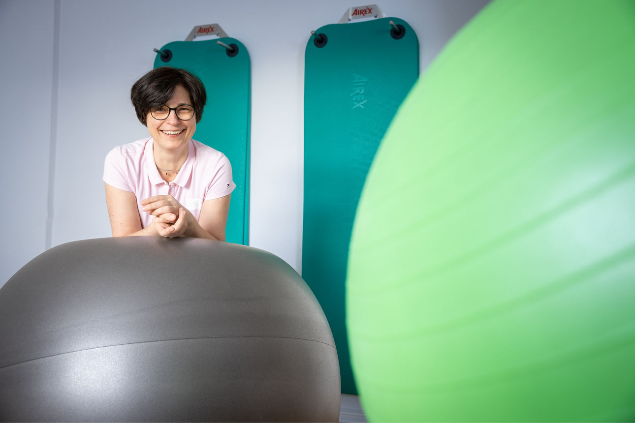 Anke Pehmöller in ihren Praxisräumen Anke Pehmöller in ihren Praxisräumen