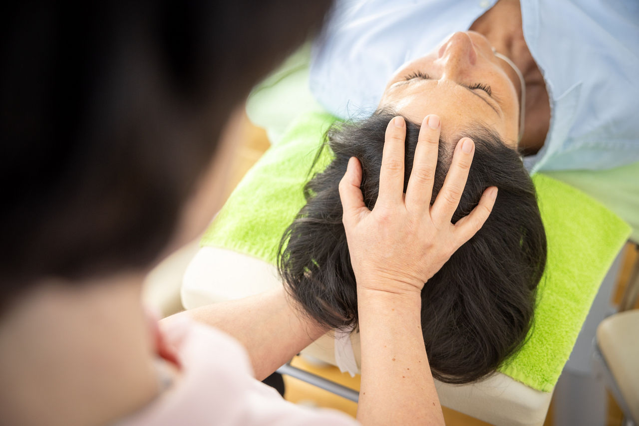 Anke Pehmöller bei der Arbeit