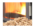 Kamin mit Pellets