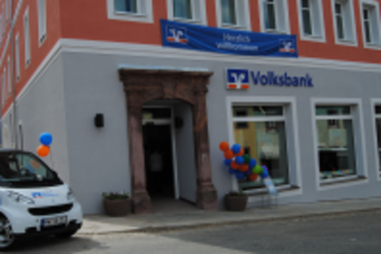 Gebäude der Volksbank Mittweida eG - Filiale Penig.