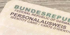 Hier sieht man einen Ausschnitt eines Personalausweises