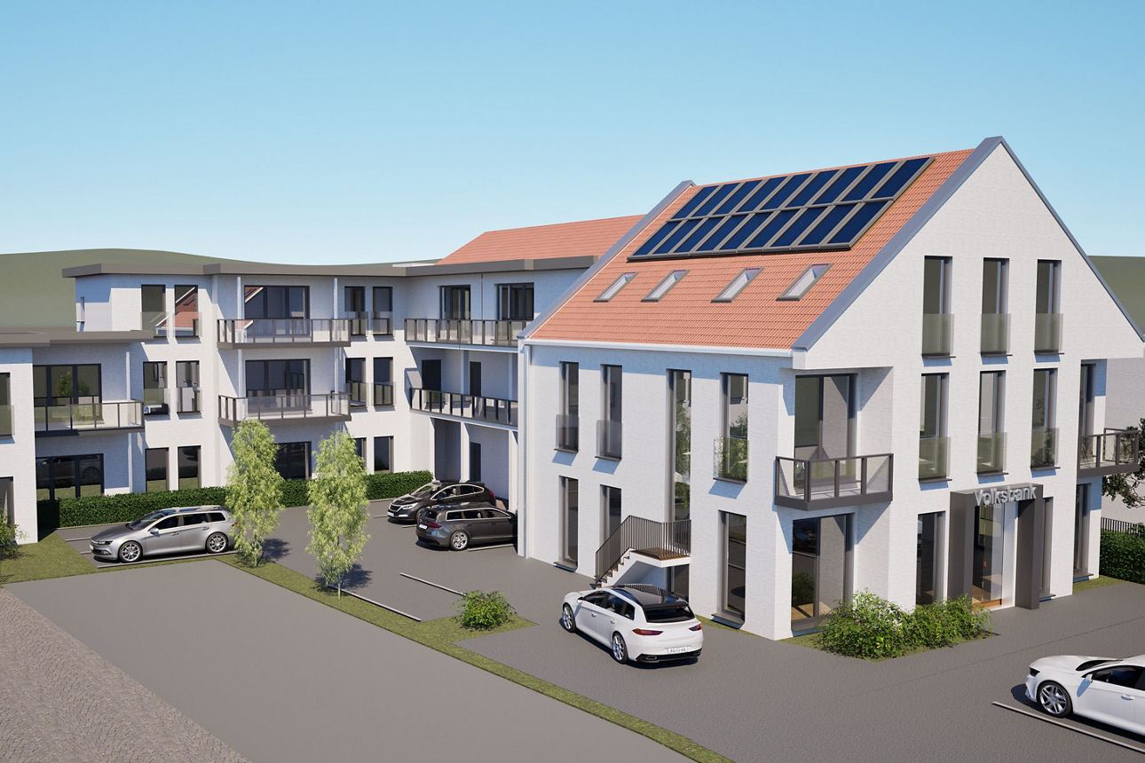 Ansicht des Mietobjektes in Aerzen