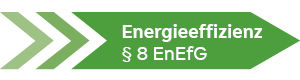 grüner Pfeil Energieeffizienz