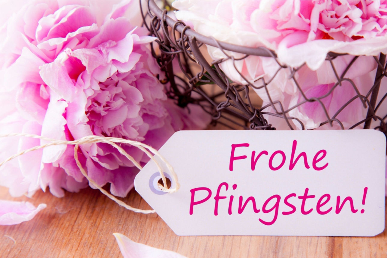 Wir wünschen Ihnen und Ihren Liebsten ein frohes Pfingstfest.