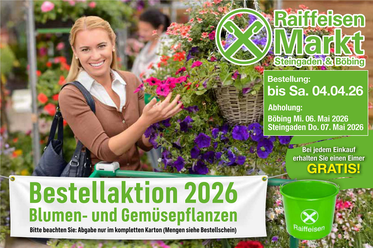 Flyer zur Bestellaktion 2026
