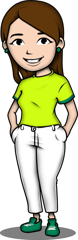 PIA mit Hände in der Hosentasche